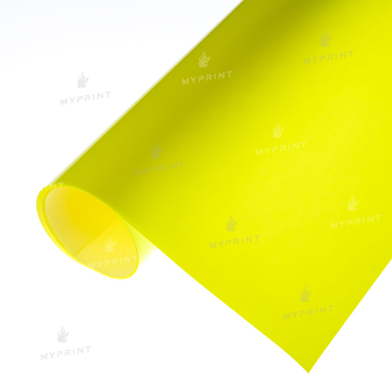 Термотрансферная пленка My Print High Flex PU неоновая желтая 1 пог. м. (1*0,5 м) (7227) Термотрансферная пленка My Print High Flex PU неоновая желтая 1 пог. м. (1*0,5 м) (7227)