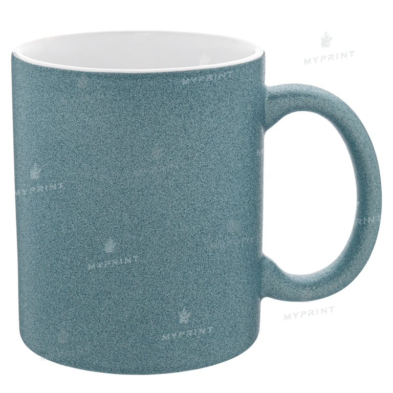 Кружка для сублимации глиттер голубая 11 Oz (330 мл) (6097) Кружка для сублимации глиттер голубая 11 Oz (330 мл) (6097)